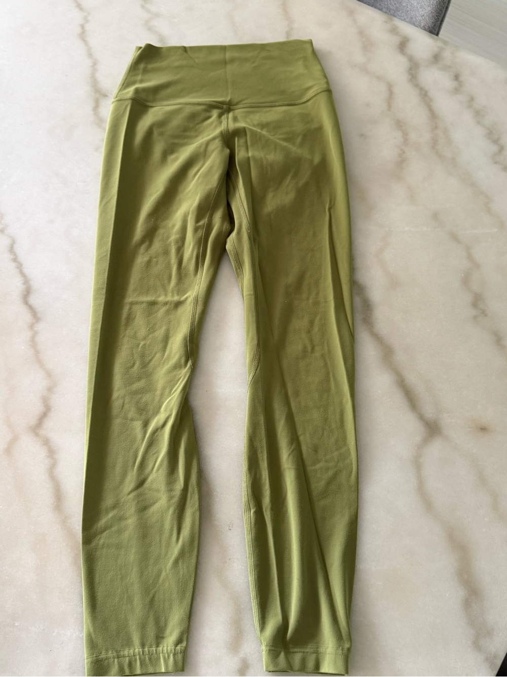 Lululemon small High-Waist Olive Green Leggings
